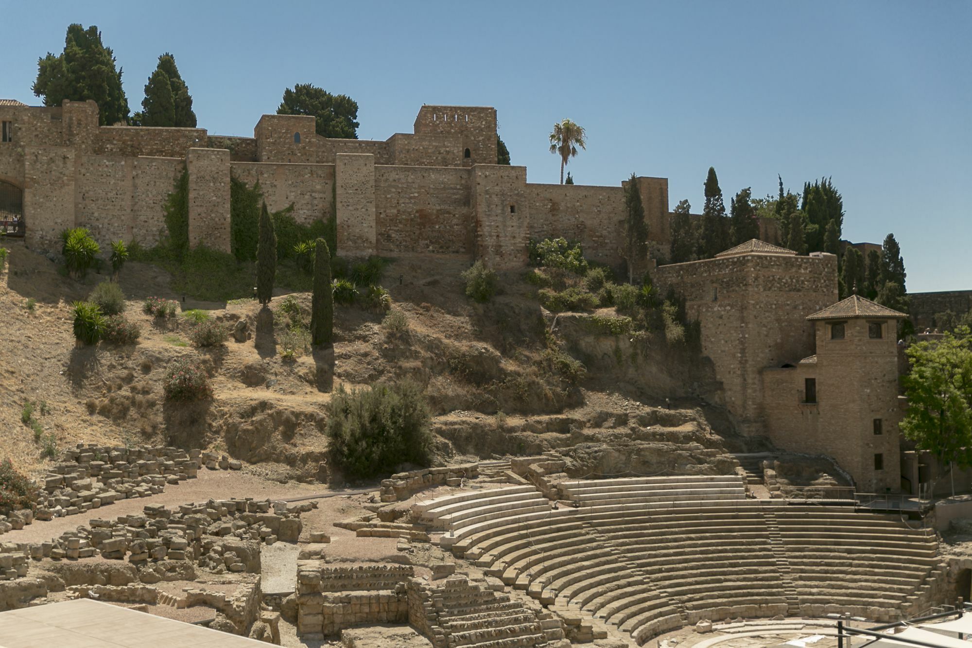 Teatro Romano 7 & 8 Málaga Exterior foto